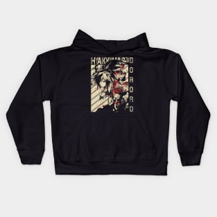 Hyakkimaru vintage Kids Hoodie